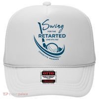 Funny Golf Sayings Swing For The Retarded Hat thumb 0