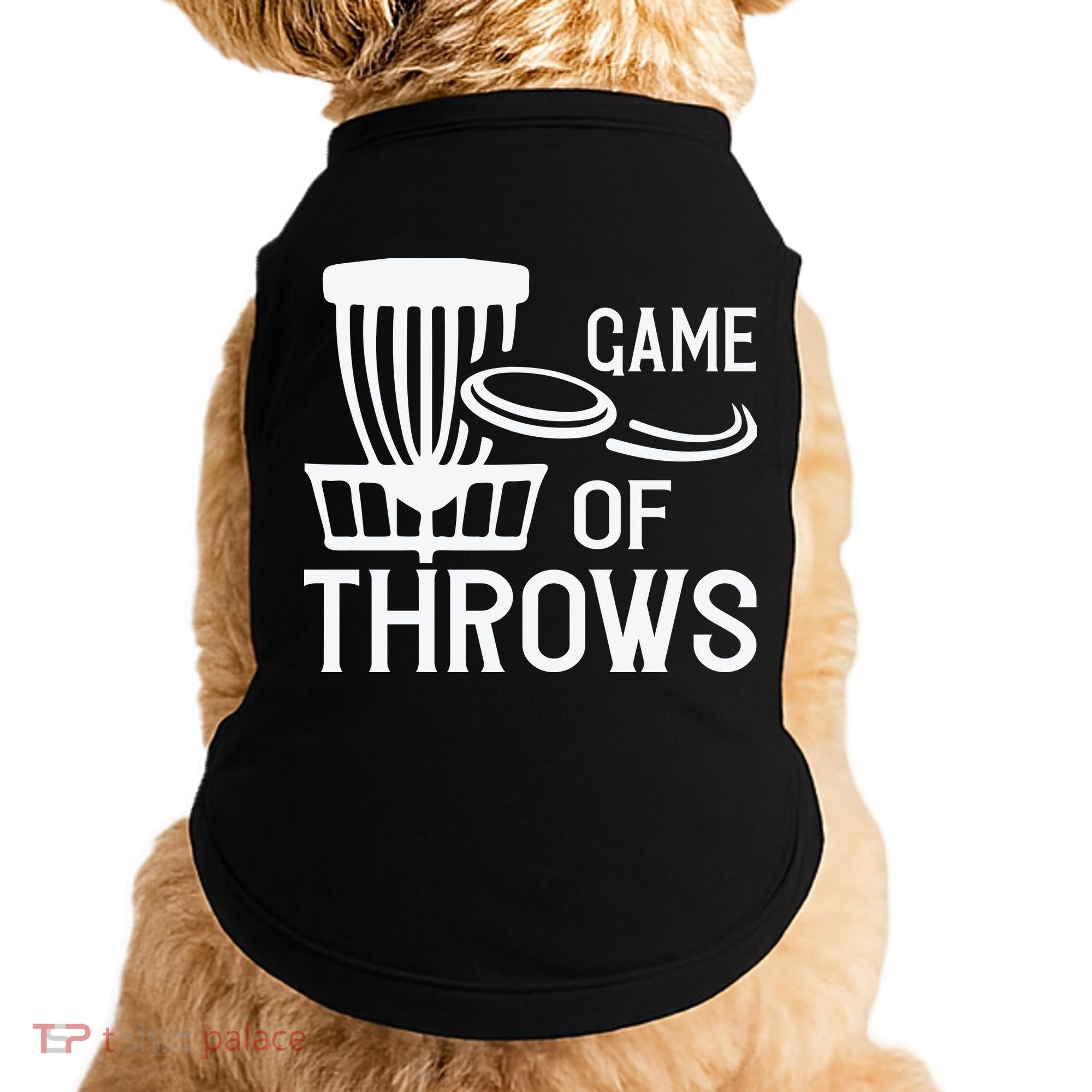 Frisbee Golf Shirt Game Of Throws Disc Golf Doggie Tank