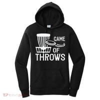 Frisbee Golf Shirt Game Of Throws Disc Golf Women's Hoodie thumb 0