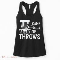 Frisbee Golf Shirt Game Of Throws Disc Golf Women's Tank Top thumb 0