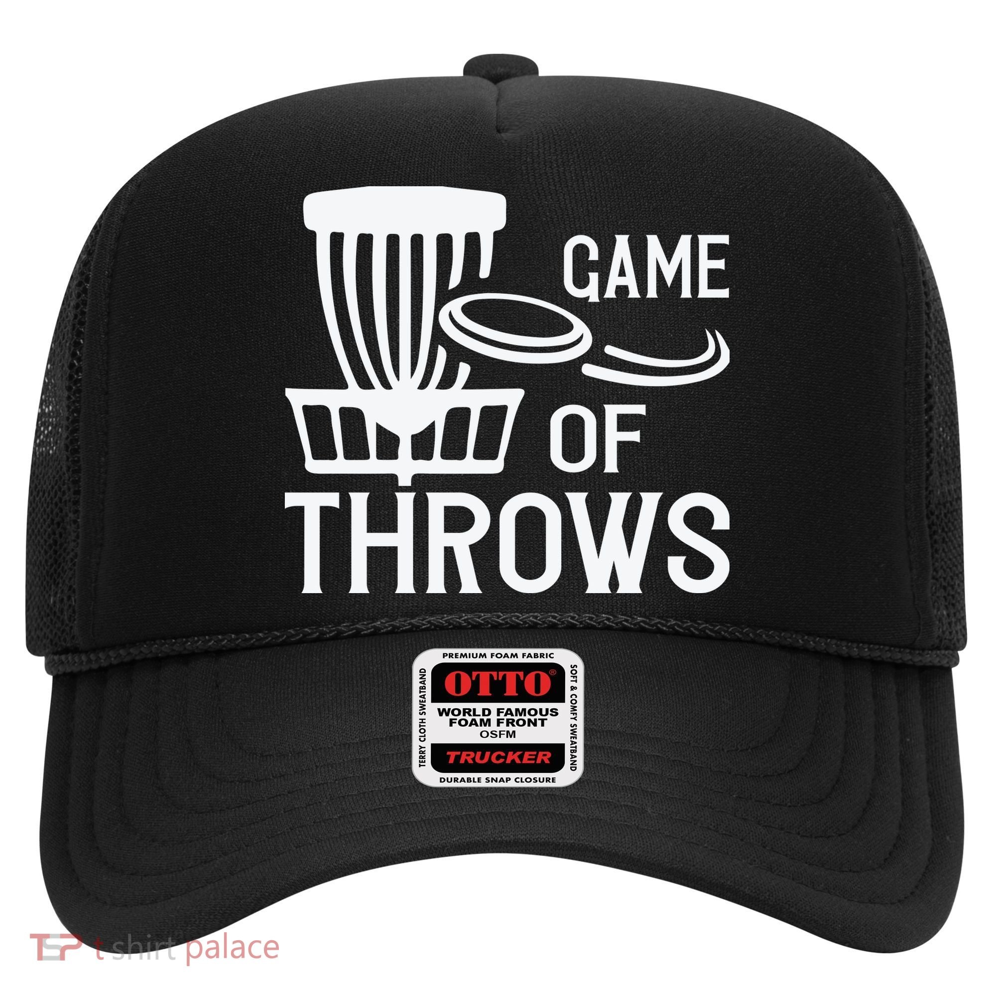 Frisbee Golf Shirt Game Of Throws Disc Golf Hat