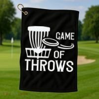 Frisbee Golf Shirt Game Of Throws Disc Golf Golf Towel thumb 1
