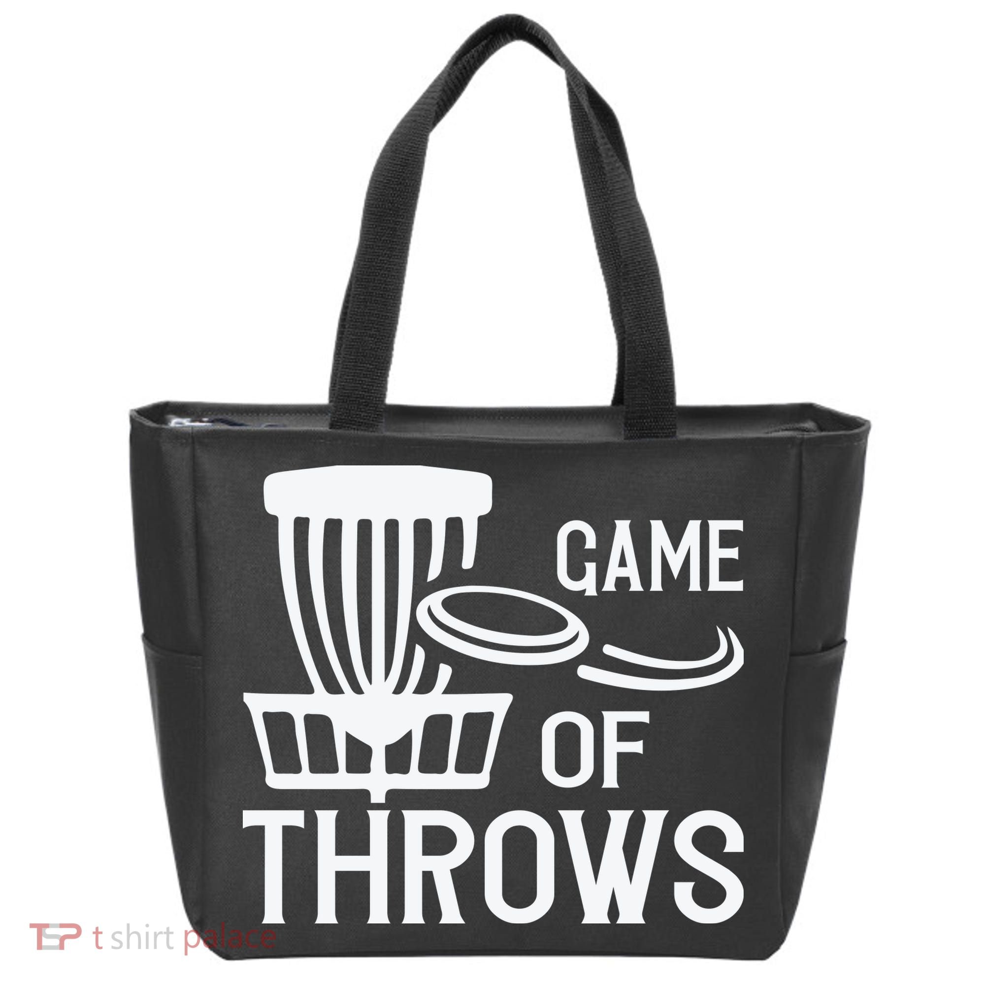 Frisbee Golf Shirt Game Of Throws Disc Golf Tote Bag