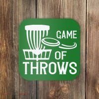 Frisbee Golf Shirt Game Of Throws Disc Golf Coaster thumb 0