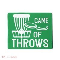 Frisbee Golf Shirt Game Of Throws Disc Golf Mousepad thumb 0