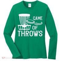 Frisbee Golf Shirt Game Of Throws Disc Golf Women's Long Sleeve Shirt thumb 0