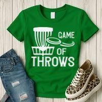 Frisbee Golf Shirt Game Of Throws Disc Golf Women's T-Shirt thumb 3