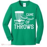 Frisbee Golf Shirt Game Of Throws Disc Golf Kids Long Sleeve Shirt thumb 0