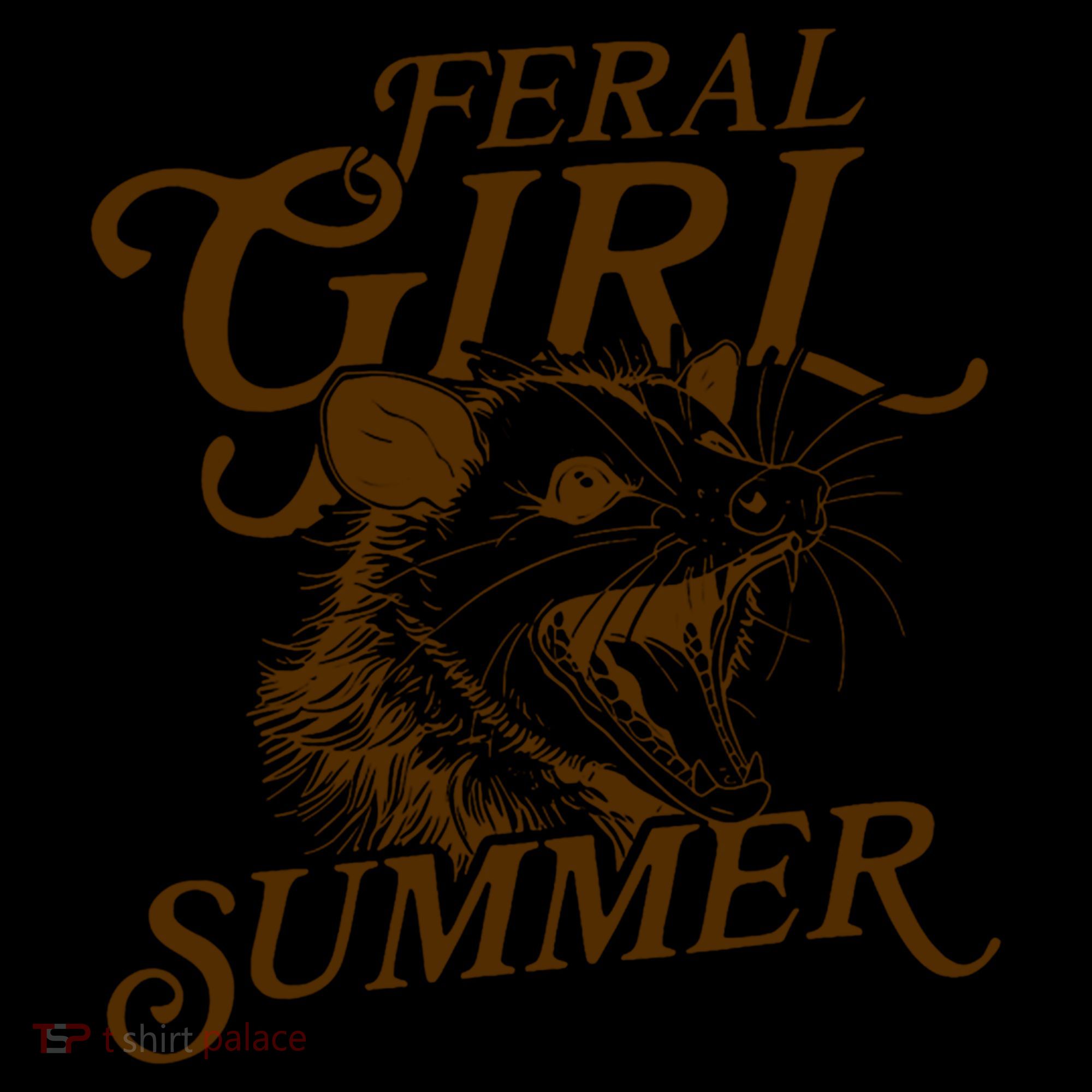 Feral Girl Summer Funny Coffee Mug