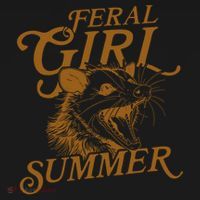 Feral Girl Summer Funny Ornament thumb 1