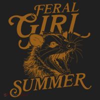 Feral Girl Summer Funny Hat thumb 2