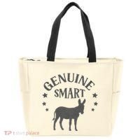 Funny Genuine Smart Ass Donkey Graphic Tote Bag thumb 0