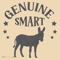 Funny Genuine Smart Ass Donkey Graphic Tote Bag thumb 4