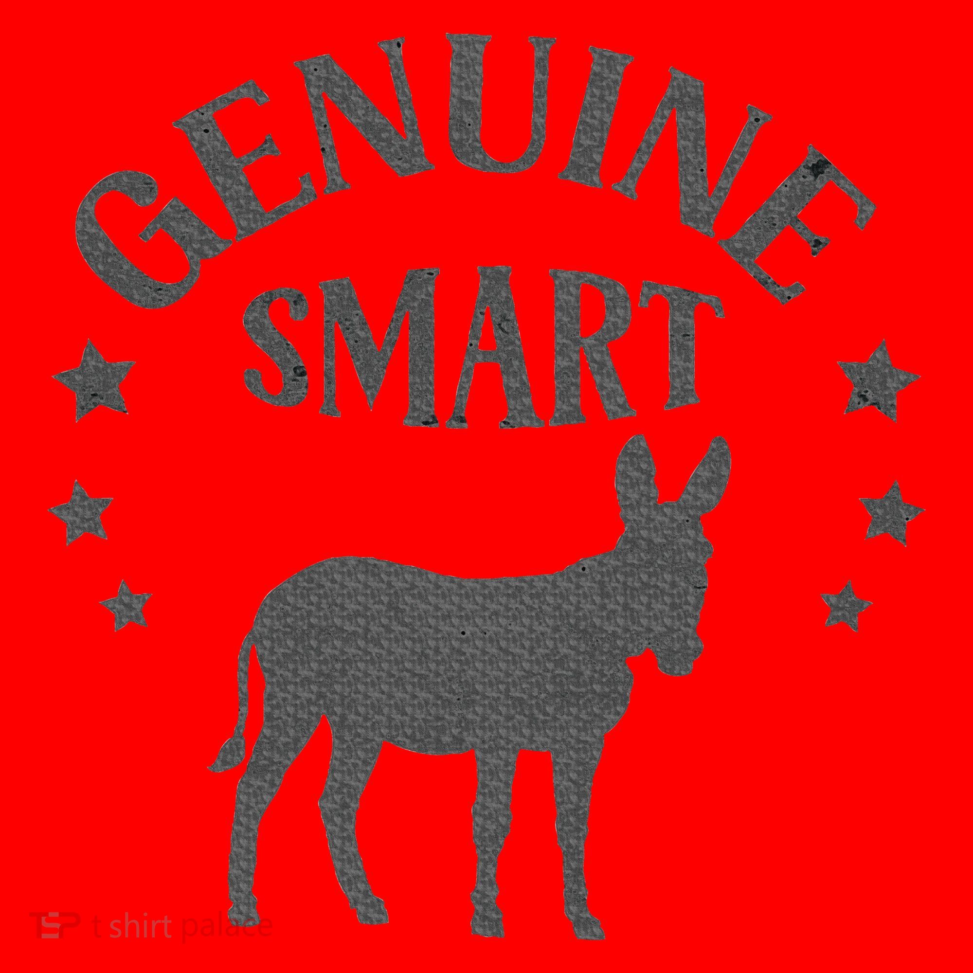 Funny Genuine Smart Ass Donkey Graphic Santa Hat