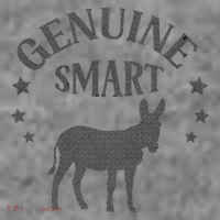 Funny Genuine Smart Ass Donkey Graphic Toddler Hoodie thumb 2