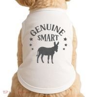 Funny Genuine Smart Ass Donkey Graphic Doggie Tank thumb 0
