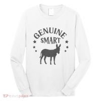 Funny Genuine Smart Ass Donkey Graphic Long Sleeve Shirt thumb 0