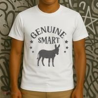 Funny Genuine Smart Ass Donkey Graphic T-Shirt thumb 3