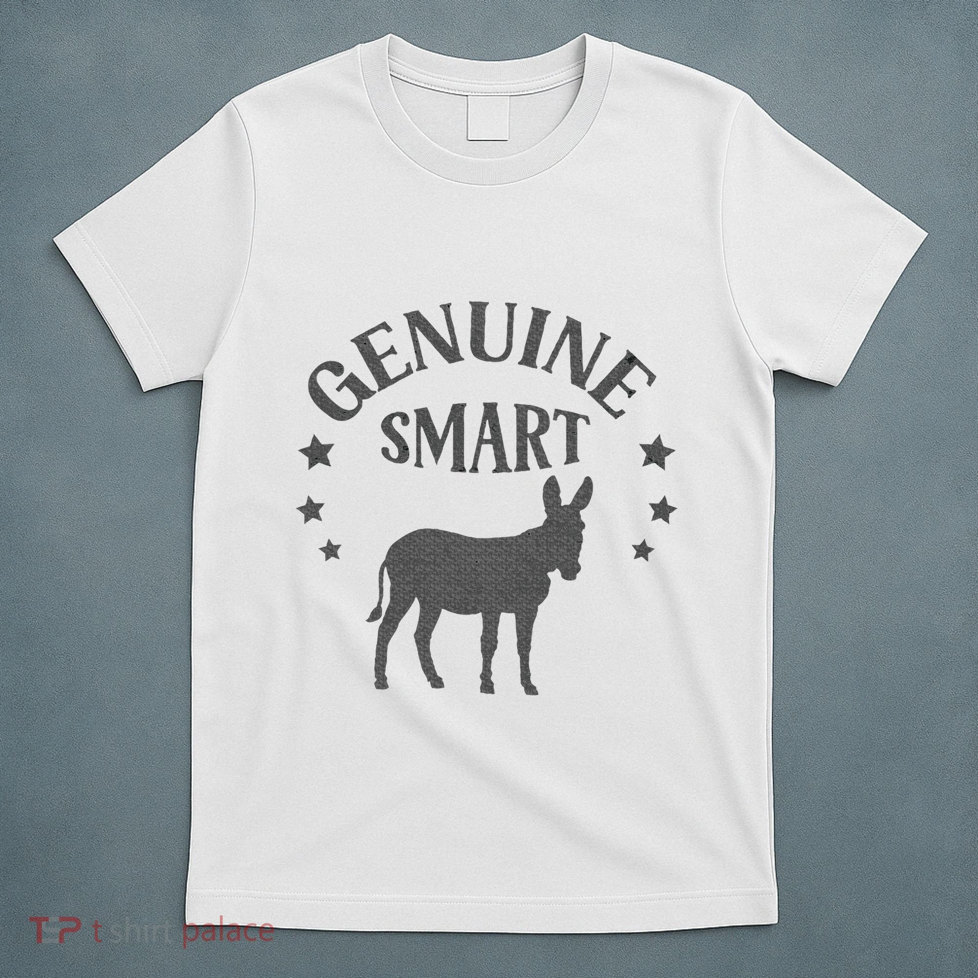 Funny Genuine Smart Ass Donkey Graphic T-Shirt