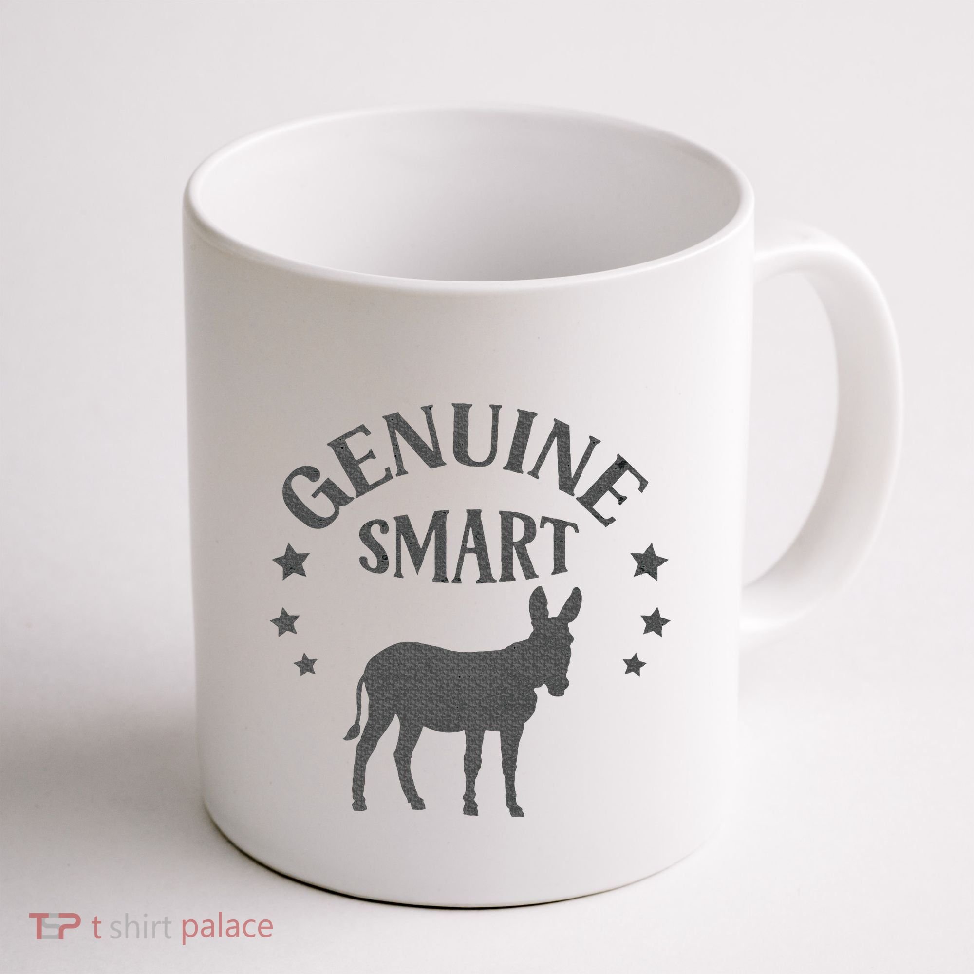 Funny Genuine Smart Ass Donkey Graphic Coffee Mug