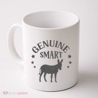 Funny Genuine Smart Ass Donkey Graphic Coffee Mug thumb 0