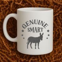 Funny Genuine Smart Ass Donkey Graphic Coffee Mug thumb 2