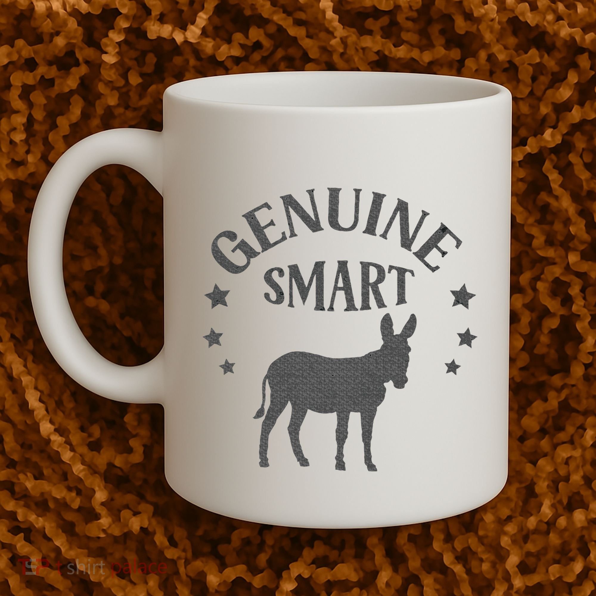 Funny Genuine Smart Ass Donkey Graphic Coffee Mug