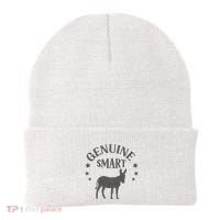 Funny Genuine Smart Ass Donkey Graphic Beanie thumb 0