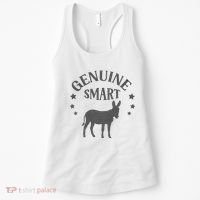 Funny Genuine Smart Ass Donkey Graphic Women's Tank Top thumb 0