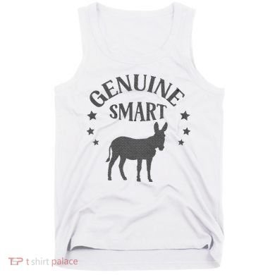 Funny Genuine Smart Ass Donkey Graphic Tank Top