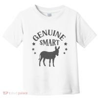 Funny Genuine Smart Ass Donkey Graphic Toddler T-Shirt thumb 0