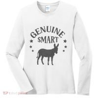 Funny Genuine Smart Ass Donkey Graphic Women's Long Sleeve Shirt thumb 0