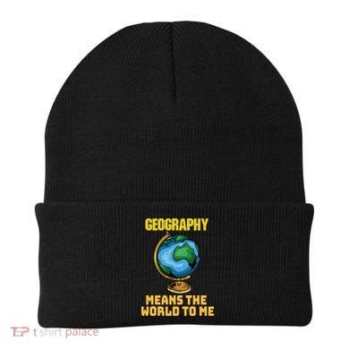 Funny Geography Saying Science Geographer Geography Beanie
