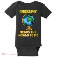Funny Geography Saying Science Geographer Geography Baby Bodysuit thumb 0