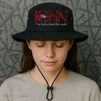 For God So Loved The World John 316 Bucket Hat thumb 3
