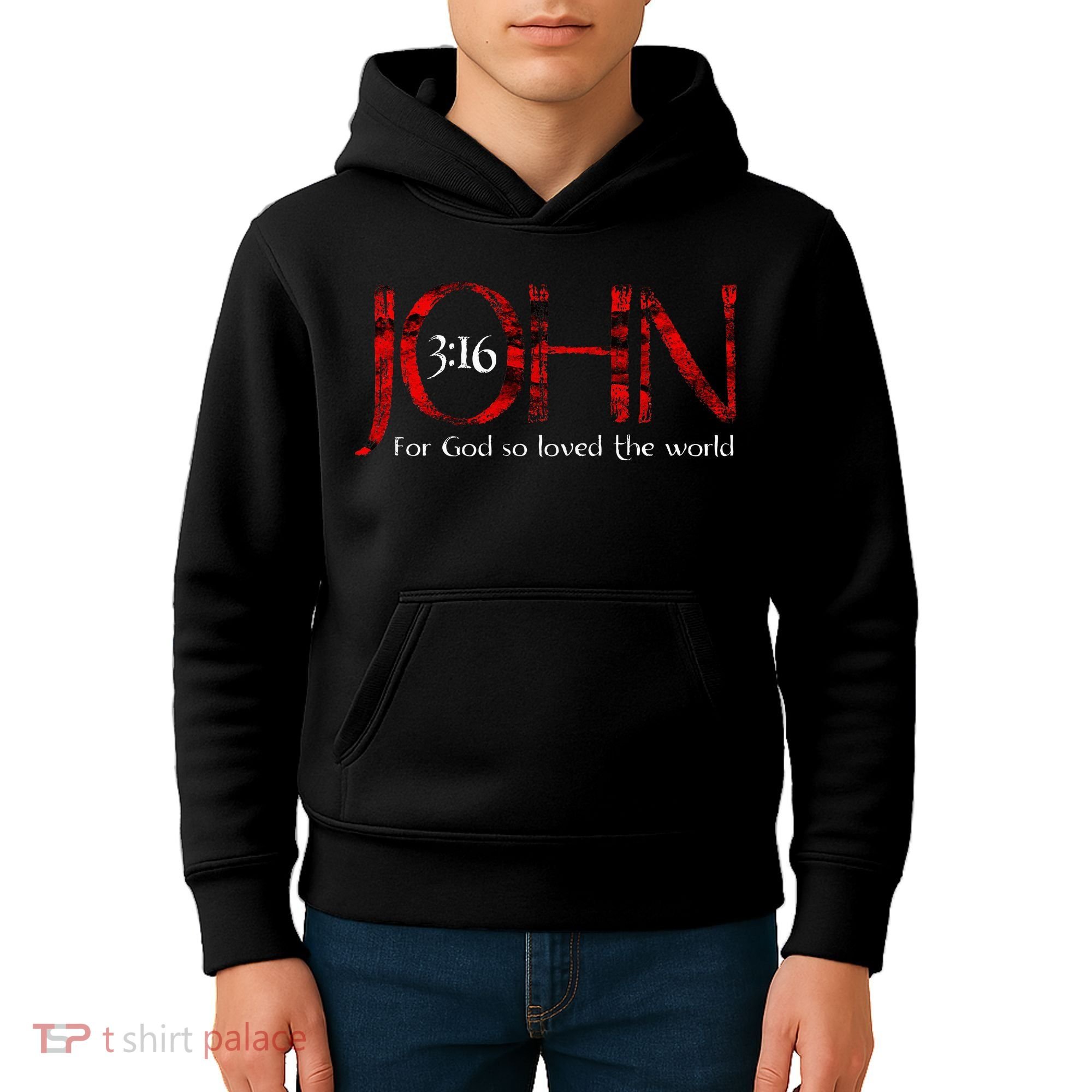 For God So Loved The World John 316 Kids Hoodie