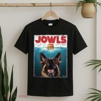 Funny German Shepherd Jowls Hamburger Gsg Dog Mom Dog Dad T-Shirt thumb 2