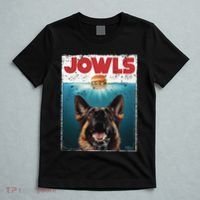 Funny German Shepherd Jowls Hamburger Gsg Dog Mom Dog Dad T-Shirt thumb 5