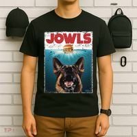 Funny German Shepherd Jowls Hamburger Gsg Dog Mom Dog Dad T-Shirt thumb 6