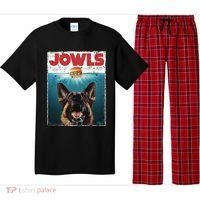 Funny German Shepherd Jowls Hamburger Gsg Dog Mom Dog Dad Pajama Set thumb 0