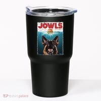 Funny German Shepherd Jowls Hamburger Gsg Dog Mom Dog Dad Tumbler thumb 0