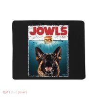 Funny German Shepherd Jowls Hamburger Gsg Dog Mom Dog Dad Mousepad thumb 0