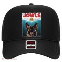 Funny German Shepherd Jowls Hamburger Gsg Dog Mom Dog Dad Hat thumb 0