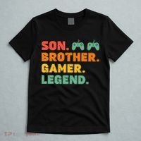 Funny Gamer Son Big Brother Gaming Legend Gift Boys Teens T-Shirt thumb 5
