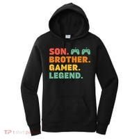 Funny Gamer Son Big Brother Gaming Legend Gift Boys Teens Women's Hoodie thumb 0