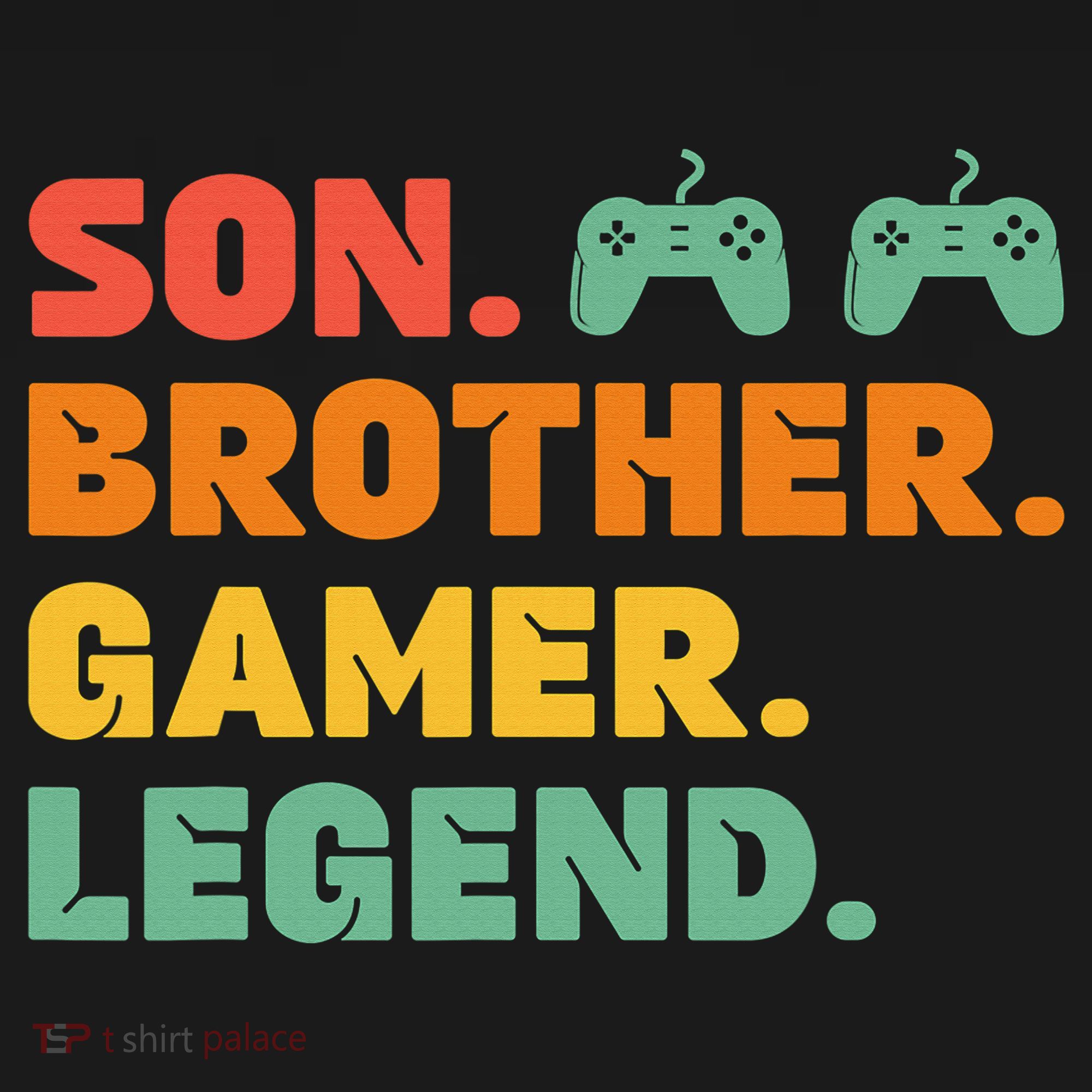 Funny Gamer Son Big Brother Gaming Legend Gift Boys Teens Women's Hoodie