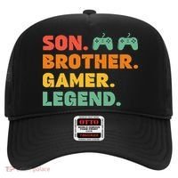 Funny Gamer Son Big Brother Gaming Legend Gift Boys Teens Hat thumb 0