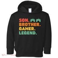 Funny Gamer Son Big Brother Gaming Legend Gift Boys Teens Toddler Hoodie thumb 0