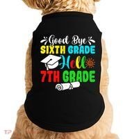 Fun Goodbye Sixth Grade Hello 7Th Grade Last Day Of School Gift Doggie Tank thumb 0