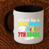 Fun Goodbye Sixth Grade Hello 7Th Grade Last Day Of School Gift Coffee Mug thumb 2